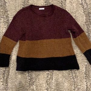 Color block sweater size small